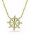 颜色: Gold over Silver, Giani Bernini | Cubic Zirconia Ship's Wheel Necklace in Sterling Silver or 18k Gold over Sterling Silver