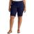 颜色: Lauren Navy, Ralph Lauren | Plus-Size Stretch Cotton Shorts