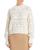 商品AQUA | Pointelle Mock Neck Sweater - 100% Exclusive颜色Ivory