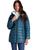 Steve Madden | Cozy Lined Glacier Shield Womens Cozy Quilted Glacier Shield Coat, 颜色forest green