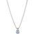 商品第1个颜色Blue, Givenchy | Rose Gold and Silk Crystal Pendant Necklace