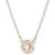 Givenchy | Logo Embossed Coin Pendant Necklace, 16" + 3" extender, 颜色Gold