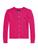 颜色: PINK, Ralph Lauren | Little Girl's & Girl's Cable-Knit Cardigan