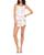 color Antique Ivory, Flora Nikrooz | Petunia Printed Cami Short Knit Pajama Set
