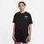 商品Jordan | Jordan Essential GFX T-Shirt - Women's颜色Black/Black