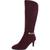 商品Karen Scott | Karen Scott Womens Hanna Wide Calf Tall Knee-High Boots颜色Wine