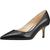 color Black Leather, Nine West | Nine West Womens Arlene Pointed Toe Slip On Pumps