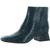 商品Sam Edelman | Circus by Sam Edelman Womens Daysi Faux Leather Ankle Boots颜色Blue Croc