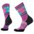 颜色: Meadow Mauve, SmartWool | Smartwool Trail Run Targeted Cushion Sunset Trail Crew Sock - Women's