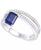 颜色: Blue Sapphire, Macy's | Amethyst (7/8 ct. t.w.) & Lab Grown White Sapphire Accent Coil Ring in 14k Gold-Plated Sterling Silver (Also in Additional Gemstones)