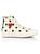 商品Comme des Garcons | Comme des Garcons Play x Converse Polka Dot High-Top Sneakers颜色OFF WHITE