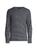 商品Vince | Mouline Stripe Crewneck Long-Sleeve T-Shirt颜色COASTAL
