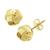 color Gold, Essentials | Love Knot Stud Earrings in Silver or Gold Plate