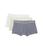 商品第4个颜色Dragon Fly/Mudstone/Asphalt Grey, Calvin Klein | Cotton Stretch Low Rise Trunks 3-Pack