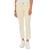 color Lemon Lush, Democracy | Women's Ab Solution High Rise Slim Straight Crop Jeans with Scallop Fray
