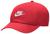 颜色: University Red/White, NIKE | Nike Youth Unstructured Futura Wash Cap