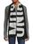 color BLACK, Moschino | Football Wool Scarf
