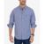 商品Nautica | Men's Classic-Fit Long-Sleeve Pocket Gingham Check Poplin Shirt颜色Navy