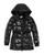 商品SAM. | Girls' Soho Belted Down Puffer Jacket - Little Kid, Big Kid颜色Jet Black