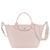 商品第4个颜色Rose Pâle, Longchamp | Top handle bag S Le Pliage Cuir Black (L1512757001)