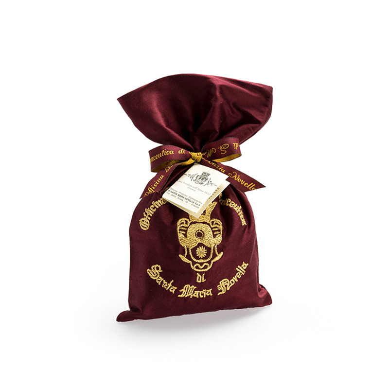 颜色: 红色, Santa Maria Novella | 圣玛利亚 扑扑莉扩香丝绸刺绣花香包40g