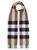 color BEIGE, Burberry | Check Cashmere Scarf