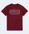 颜色: dark red 609, Aeropostale | Athletic Brand Flocked Graphic Tee