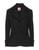 color Black, ROSE' A POIS | Full-length jacket