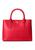 商品Ralph Lauren | Leather Small Marcy Satchel颜色RL 2000 RED