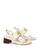 商品Tory Burch | Women's Eleanor Block Heel Sandals颜色New Ivory