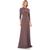 color Mink, Kay Unger | Kay Unger New York Womens Hannah Keyhole Maxi Evening Dress