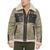 Tommy Hilfiger | Men's Faux Leather Shortie Rancher Jacket with Fleece Accents, 颜色Grey