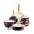 颜色: Merlot, Greenpan | Reserve Healthy Ceramic Nonstick Cookware, Set of 10