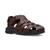 Clarks | Men's Walkford Fish Tumbled Leather Sandals, 颜色Brown Tumbled