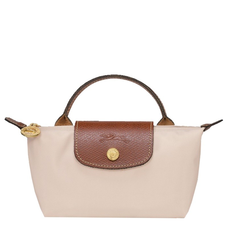 颜色: 米色, Longchamp | LONGCHAMP珑骧 LE PLIAGE ORIGINAL 短柄饺子包手提包
