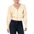 color Apricot, A.L.C. | A.L.C. Womens Peters II Cropped V-Neck Cardigan Sweater