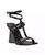 颜色: Black Patent, GUESS | Women's Bacio Wedge Dress Sandals