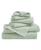 颜色: Pale green, Linery & Co | Linery & Co. Cotton Diamond Textured 6-Piece Bath Towel Set