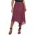 商品Calvin Klein | Women's Asymmetrical Hem Pleated Midi Skirt颜色Port