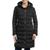 商品Michael Kors | Women's Petite Hooded Down Puffer Coat, Created for Macy's颜色Black