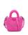 color Neon Pink, UGG | Maribel Mini Faux Sherpa Tote