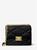 商品Michael Kors | Serena Small Quilted Faux Leather Crossbody Bag颜色BLACK