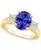 颜色: GOLD, Macy's | Tanzanite (2-3/4 ct. t.w.) & Diamond (1/3 ct. t.w.) Oval Ring in 14k Gold