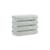 商品第4个颜色Sage, Aston and Arden | Aegean Eco-Friendly Recycled Turkish Hand Towels (4 Pack), 18x30, 600 GSM, Solid Color with Weft Woven Stripe Dobby, 50% Recycled, 50% Long-Staple Ring Spun Cotton Blend, Low-Twist, Plush, Ultra Soft
