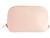 color Light Pink, ROYCE New York | Large Leather Cosmetic Bag
