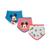 商品第1个颜色Red, Blue, Stripe, Happy Threads | Baby Boys Mickey Mouse Bandana Bib, Pack of 3