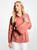 color GRAPEFRUIT, Michael Kors | Packable Nylon Anorak