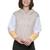 color Nu Beige White Sunstone, Calvin Klein | Women's Colorblocked Hoodie