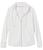 商品Calvin Klein | Women's Premium Performance Ruched Long Sleeve Zip Up Hoodie (Standard and Plus)颜色White