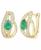 颜色: EMERALD, Macy's | Emerald (5/8 ct. t.w.) and Diamond (1/3 ct. t.w.) Drop Earrings in 14K Gold (also in 14K White Gold Sapphire & 14K Gold Ruby)